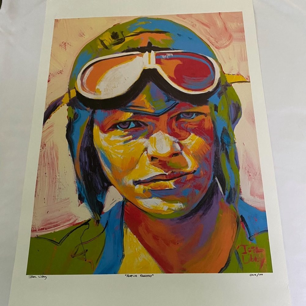 Joel Libby Amelia Earhart print